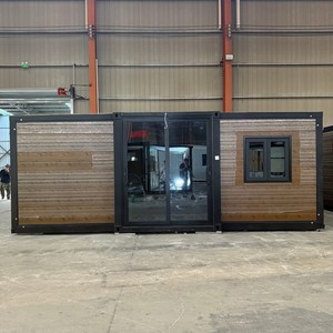 Maison préfabriquée PremiumCasa de 3 chambres extensible, maisons préfabriquées en conteneurs avec toilettes et toit - Product Image 1