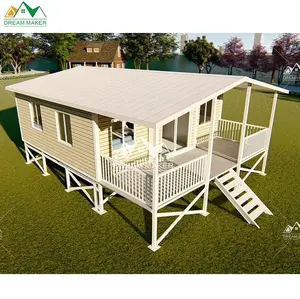 40Ft Luxury Popular Supplier Double Layer Mobile Boxable Camping Outdoor Expandable Detachable Portable Container Houses Homes
