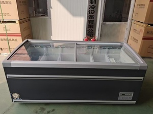 ตู้แช่แข็งแบบยุโรปประตูบานเลื่อนสำหรับแช่เย็นตู้เกาะแช่แข็งโมเดล B - Product Image 2