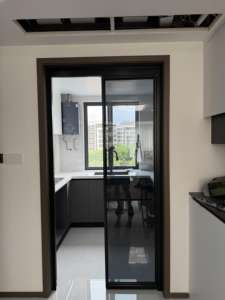 <span class=keywords><strong>Porta</strong></span> Pieghevole in Lega di Alluminio Anti-Pizzicamento per Doccia, Design Postmoderno, Garanzia di 5 Anni, Retrattile per Bagno - Product Image 3