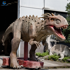 GTAD99 Dinosaur Exhibition Walking Animatronic <span class=keywords><strong>Giganotosaurus</strong></span> Dinosaur Model for Stage - Product Image 3
