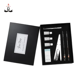 OEM/ODM özel etiket Microblading eğitim başlangıç kiti kalıcı makyaj Pigment öğrenci seti kaş