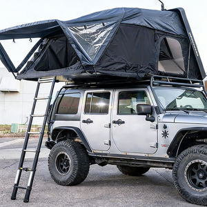 Carpa de Techo Rígida de Lujo para Auto, Carpa de Techo de Aluminio de Una Habitación, para Camping al Aire Libre 4x4, de Apertura Rápida para las 4 Estaciones - Product Image 3