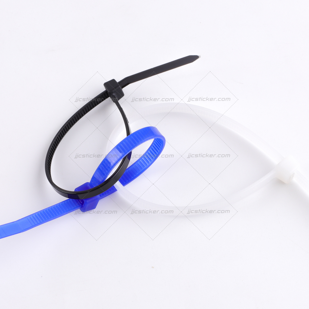 Кабельная Стяжка со свинцовым шнуром, закручивающаяся Кабельная Стяжка с крючком и петлей, нейлоновые кабельные стяжки из ПВХ