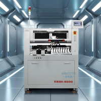 Bras robotisé à double buse / Système intelligent de préhension et de placement à 8 stations, précision de ±0,03 mm pour SOP/QFN/BGA/QFPKR82-2500R, 2500 UPH