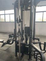 Nouvelle conception d'équipement de musculation en acier commercial, banc réglable, entraînement de force, multifonctionnel, luxe, 4 stations