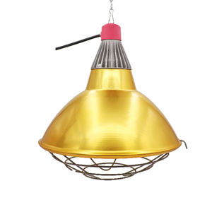 Pantalla de lámpara de calor impermeable de aluminio de nueva condición, pantalla de calentador de animales para casa de cría de cerdos de ganado - Product Image 1