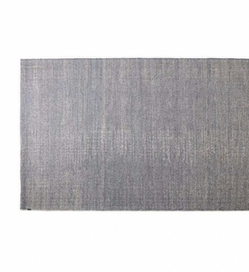Tapis en laine et viscose tissé à la main – Design minimaliste texturé style nordique - Product Image 1