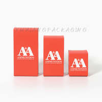 Boîtes à munitions en carton personnalisées OEM, boîte à munitions en papier à extrémité rabattable pour emballage de cartouches 9 mm, .223, .556