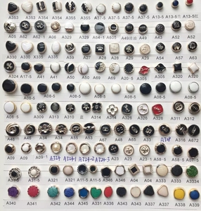 2025 whoelace nút may trên áo sơ mi Rhinestone nhựa ngọc trai ABS nút áo - Product Image 2