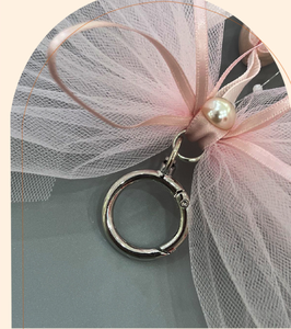 Al por mayor Llavero <span class=keywords><strong>de</strong></span> zapatilla <span class=keywords><strong>de</strong></span> <span class=keywords><strong>ballet</strong></span> <span class=keywords><strong>de</strong></span> satén con lazo <span class=keywords><strong>de</strong></span> tul, colgante para bolso, bonito regalo <span class=keywords><strong>de</strong></span> danza para niñas, accesorios - Product Image 5