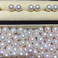 9-14mm 3A perles baroques naturelles blanches pour décoration de lunettes perles en vrac AA/AAA Grade tierce partie certifiée en gros