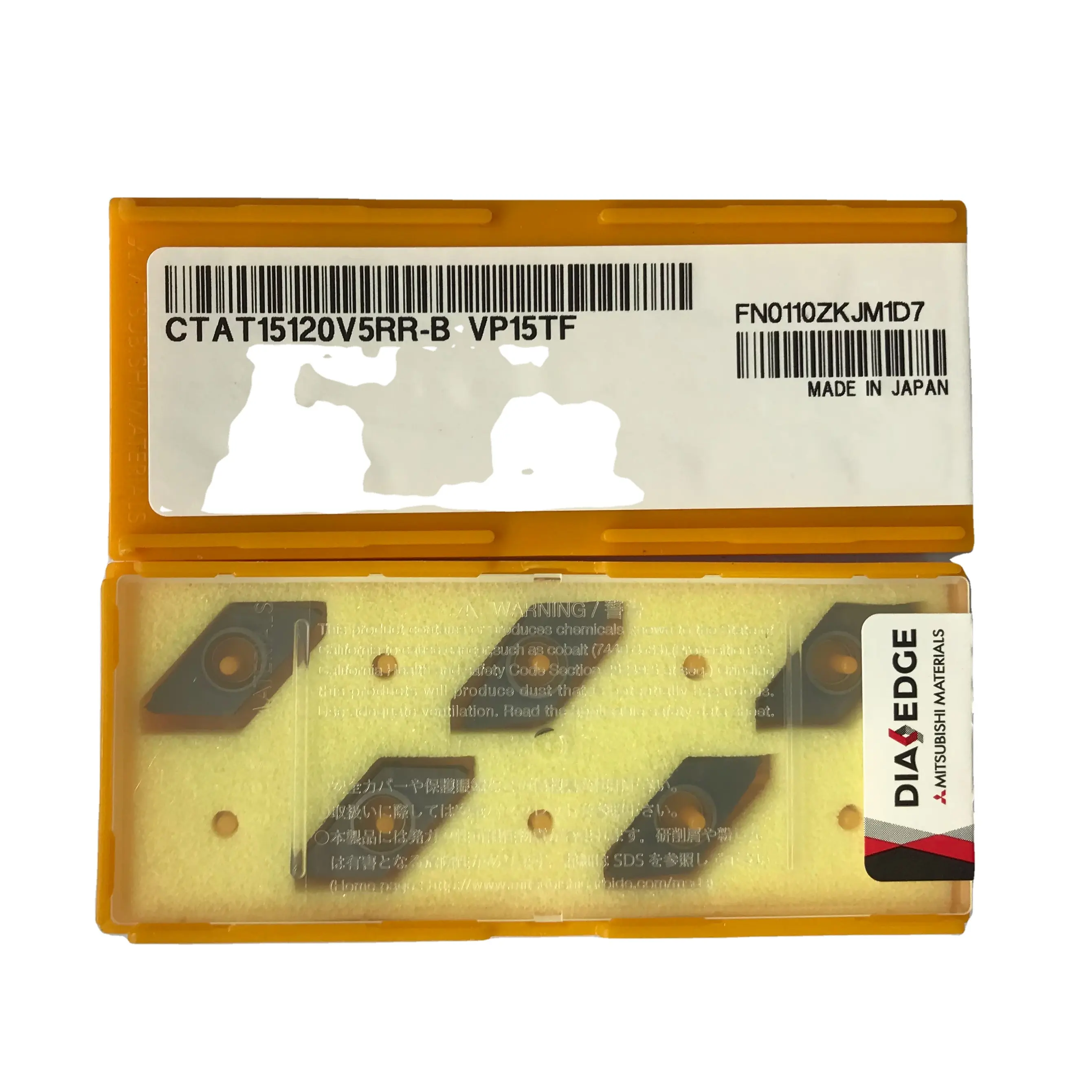 CTAT15120V5RR-B VP15TF MS6015 inserti piccoli utensili pollici STANDARD