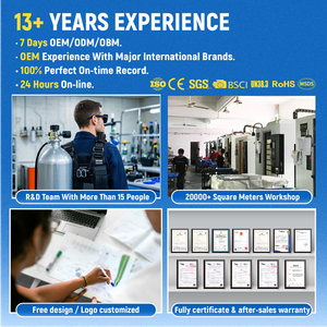 High-Pressure 1L Aluminium Mini <b>Scuba</b> Dive Cylinder Air <b>Tank</b> Pump Mask Free Diving Oxygen Use DOT Certified for High-Pressure - Product Image 6