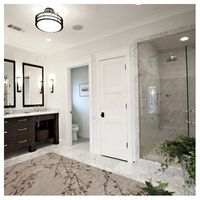 Portes intérieures modernes en bois massif Prima, insonorisées, durables, avec quincaillerie pour maison, villa, appartement.
