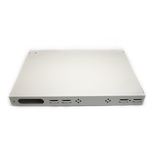 FTTH Panneau de brassage fibre optique 19 pouces 1U pour montage en rack, avec porte ventilée, Blanc Noir, 12 24 32 ports, pour cadre de distribution de centre de données - Product Image 4