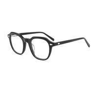 Lunettes carrées tendance pour femmes, monture légère en acétate, verres transparents en PC, confortables pour un usage quotidien