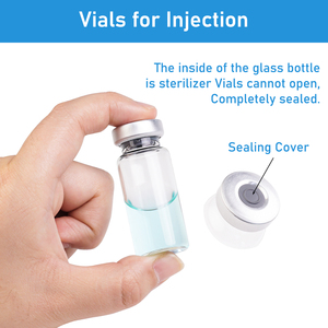10ml Sealed Glass <b>Container</b> High Seal Integrity Empty Cosmetic Serum Vial for Sample Filling and Packaging - Product Image 4
