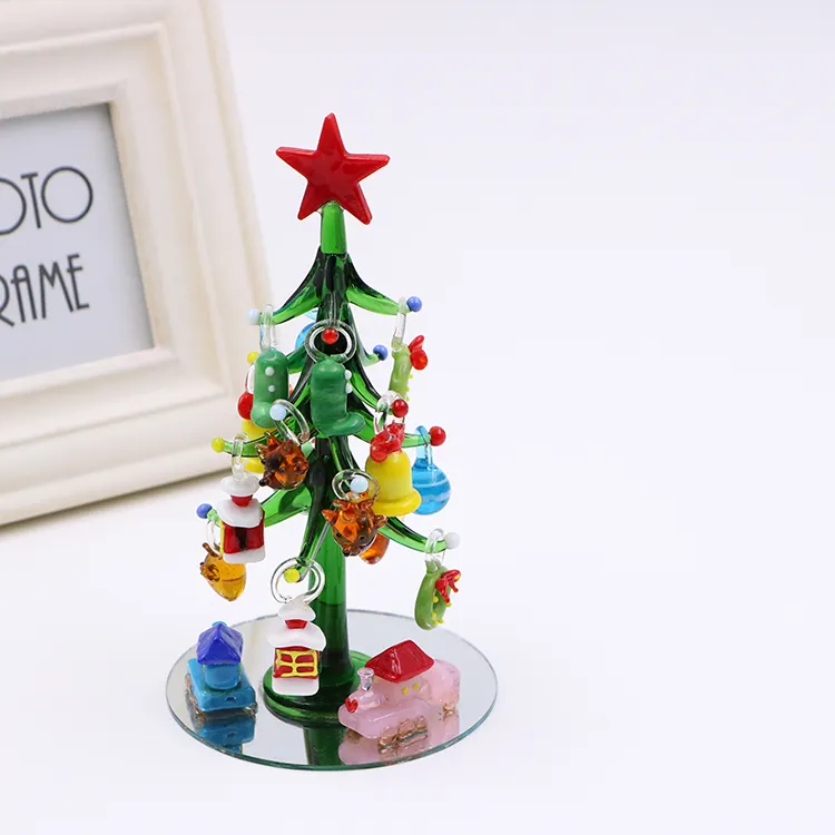 Home Decoration Murano DIY Christmas Glass Tree