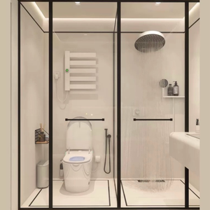 2026 moderno rectángulo recto vidrio templado baño Panel <span class=keywords><strong>de</strong></span> vidrio duchas puestos Puerta <span class=keywords><strong>de</strong></span> pantalla fija Puerta <span class=keywords><strong>de</strong></span> <span class=keywords><strong>ducha</strong></span> puerta <span class=keywords><strong>de</strong></span> vidrio - Product Image 2