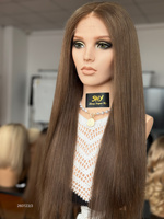Perruque Lace Front SHY 13x5 en Cheveux Humains, Raie Libre, Dentelle HD, Aspect Naturel, Vente en Gros