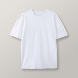 The New 200 gsm <b>Combed</b> Cotton Round Neck Short-sleeved Breathable T-shirt for Men Women with Blank Design Can Be Customized Logo - Product Image 3