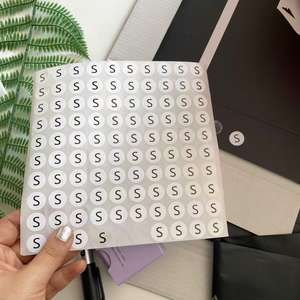 Custom Round Transparent Size labelSticker Label Printing Clear Vinyl Plastic <b>Transfer</b> <b>Sticker</b> Transparent logo <b>Stickers</b> - Product Image 1