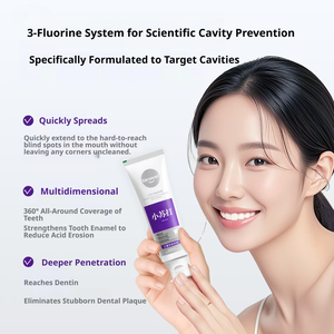 <span class=keywords><strong>Dentifrice</strong></span> personnalisable Olaflur triple fluorure et bicarbonate de soude, anti-caries, blanchissant, haleine fraîche, soin buccal quotidien à domicile - Product Image 4