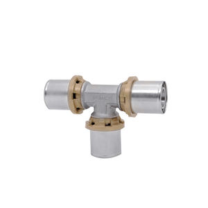 Conector en T de reducción: accesorio de compresión de polipropileno de superficie lisa de 16x20x16 ramas para gas líquido, modelo de cabeza de tamaño de 6mm - Product Image 2