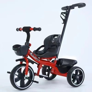 Vente en gros – Tricycles et voitures à pédales en métal édition de luxe en stock pour enfants de 3 à 6 ans – Vélos à pousser pour bébés – Voitures jouets pour enfants - Product Image 1