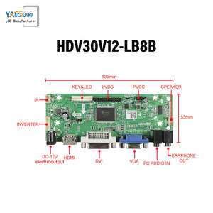 Boe <span class=keywords><strong>10.4</strong></span> inch mô-đun LCD bền GV104X0M-N10 Màn hình hiển thị phù hợp với bảng điều khiển và bảng điều khiển cảm ứng cho ứng dụng công nghiệp - Product Image 3