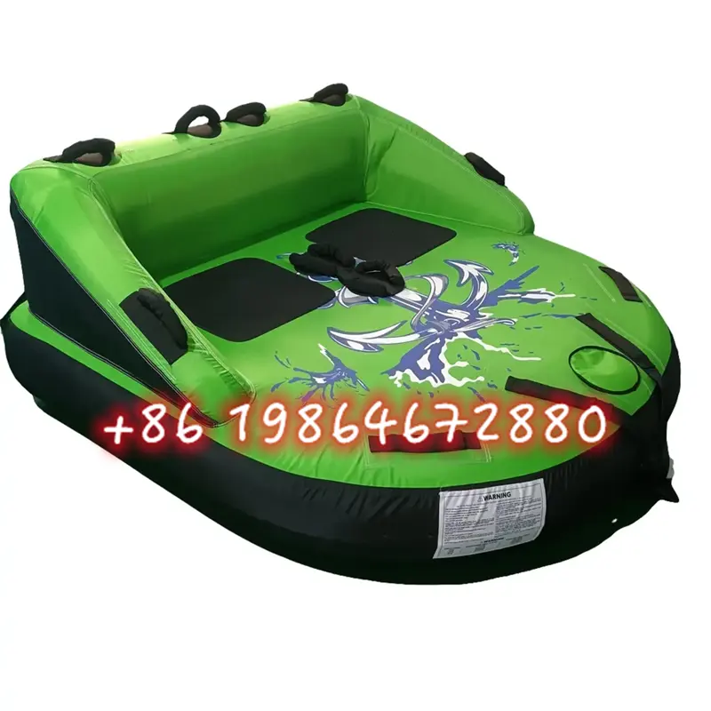 Aufblasbare Schlepp wassersport schlitten Aufblasbare Schlepp boots chläuche Ski rohrs ofa Schlepp bare aufblasbare Wassersport arten