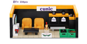 ชุดตัวต่อ CUNIC LOCKER ROOM ห้องน้ำทหาร ฉากห้องพักทหาร หอพักทหาร ของเล่นประกอบเอง DIY - Product Image 2