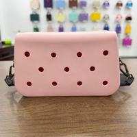 Sac à main tendance en EVA mini bandoulière pour femmes, sport de plein air, voyage, imperméable, léger, sac à bandoulière avec trous perforés