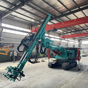 高効率油圧トンネルドリルリグトリプルポンプモーター85kwパワー50m掘削深さロックチズリングクローラータイプ用 - Product Image 3