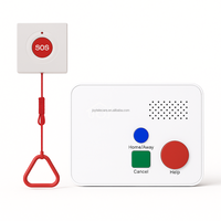 Interrupteur d'urgence étanche à réponse rapide pour la maison Alarme de panique sûre pour la salle de bain avec cordon de traction pour les hôpitaux et les maisons