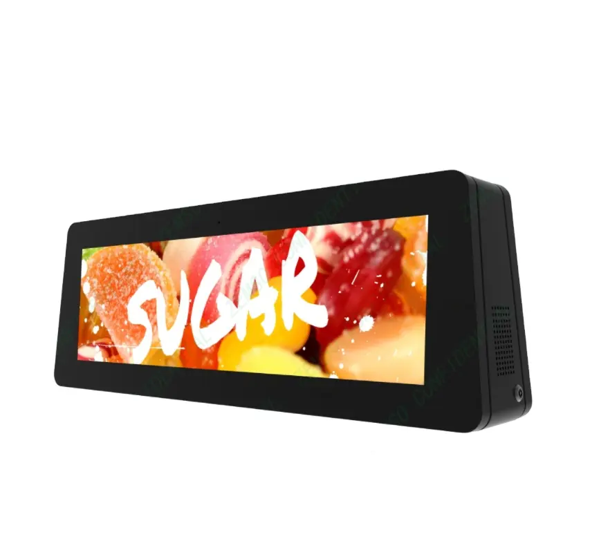 Autodach Werbung Fahrzeug LCD-Bildschirm Message Display Wasserdichtes Outdoor Doppelseiten Scrolling Screen Taxi Top LCD-Display