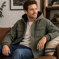 Parka d'hiver de haute qualité pour hommes, veste d'hiver épaisse et chaude pour hommes, parka respirante de qualité supérieure pour hommes, nouvelle arrivée
