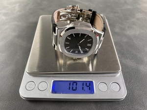 Reloj Mecánico de Lujo, Super Calidad, Resistente al Agua, 40mm, Fábrica DDF, Movimiento ETA 324, 5711, Peso 101g, Color Gris PP - Product Image 6