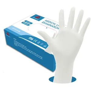 bonne gants Suppliers-Gants chirurgicaux EN Latex jetables, 455 pièces, manicle pour les tests médicales, EN poudre, vente EN gros