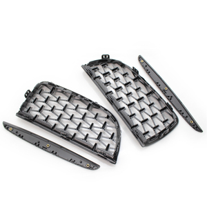 กระจังหน้ากันชนหน้าสไตล์ดาวตกติดเพชรสำหรับ BMW 3 <span class=keywords><strong>Series</strong></span> E90 2005-08 51137120008 51137120007 - Product Image 5