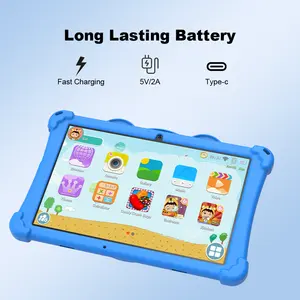 NOUVEAU 2024 A20 10.1 pouces 4GB + 64GBChild Tablet Android 13.0 WlFl android tablet for kids Educational Reading Machine KidsTablet