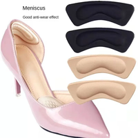 Coussinets adhésifs souples de qualité supérieure en forme de papillon pour talons hauts et chaussures amples, prévention des frottements du pied