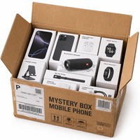 Boîte mystère électronique avancée à contenu aléatoire et mixte, haute valeur, 5 à 10 articles : Téléphone portable, Tablette, Ordinateur portable, Écouteurs TWS, Montre connectée, Gaming
