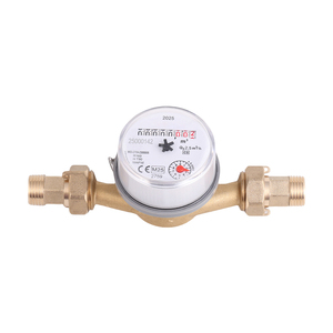 Single Jet Printing Smart <strong>Water</strong> <strong>Meter</strong> With Customizable OEM Brass Shell Pulse Output Communication Flow <strong>Meters</strong> - Product Image 3