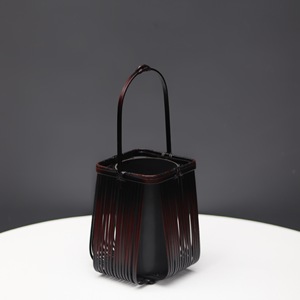 Handmade Bamboo Woven Flower Vase Antique Style Home Decoration Bamboo Craft Gift - Product Image 2