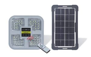 Lampada <span class=keywords><strong>da</strong></span> Parete Solare Ricaricabile <span class=keywords><strong>da</strong></span> <span class=keywords><strong>Interno</strong></span> <span class=keywords><strong>da</strong></span> 60 Watt, con Controllo Remoto per Regolare la Luminosità. - Product Image 2