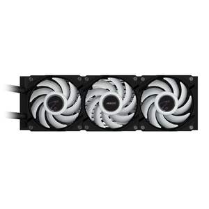 <span class=keywords><strong>GIGABYTE</strong></span> AORUS WATERFORCE II 360/II 360 ICE/CPU Radiador de refrigeración por agua 360mm Ventilador a presión Efecto de luz RGB I Cabezal frío Se puede girar - Product Image 5