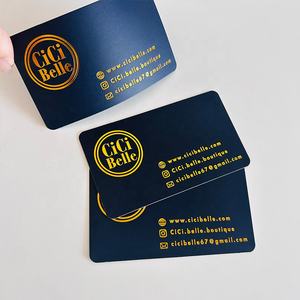 Harga promosi Logo kustom ukuran CMYK pencetakan warna terima kasih kartu efek hologram mewah kartu nama bisnis dengan MOQ rendah - Product Image 3