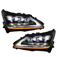 Phare avant LED Longding pour Toyota Kluger 2015-2017, ensemble de phares automatiques 6500K 24V, lentille bifocale en cristal à 5 éléments